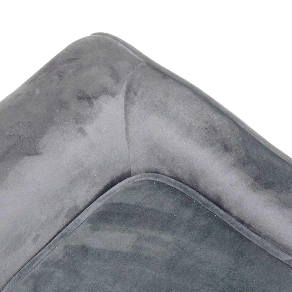 Divano per Cani Grigio 57x34x36 cm in Peluche