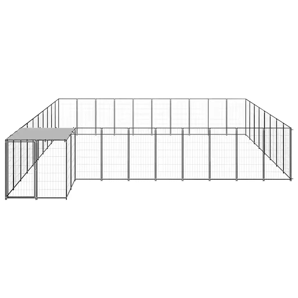 Gabbia per cani 660x440x110 cm in acciaio