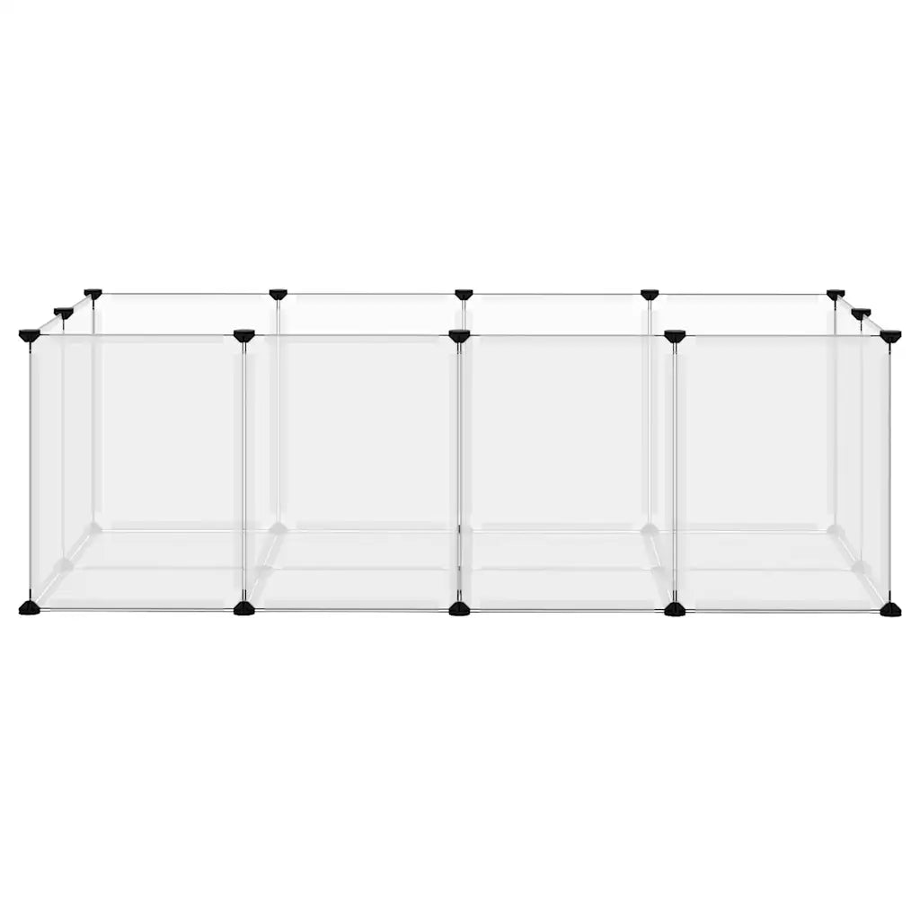 Gabbia per piccoli animali 144x74x46,5 cm in PP e acciaio