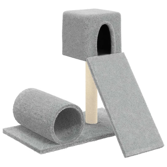 Albero per gatti con tiragraffi in sisal 61x61x59 cm