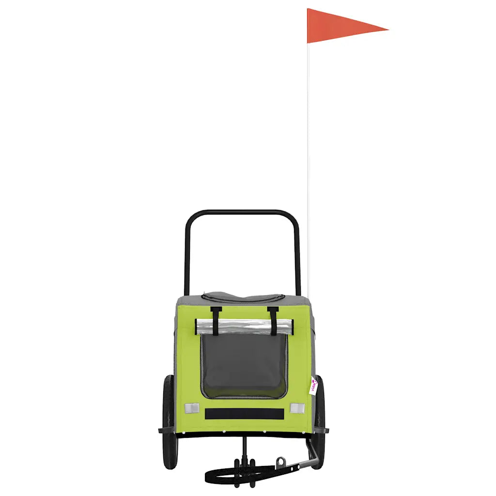 Rimorchio per bicicletta per animali domestici 125x53x54 cm