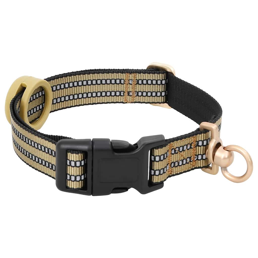 Pettorina Cani Guinzaglio Collare Regolabile Marrone XL