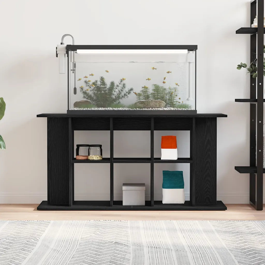 Supporto acquario 120x40x60 cm legno multistrato bianco lucido