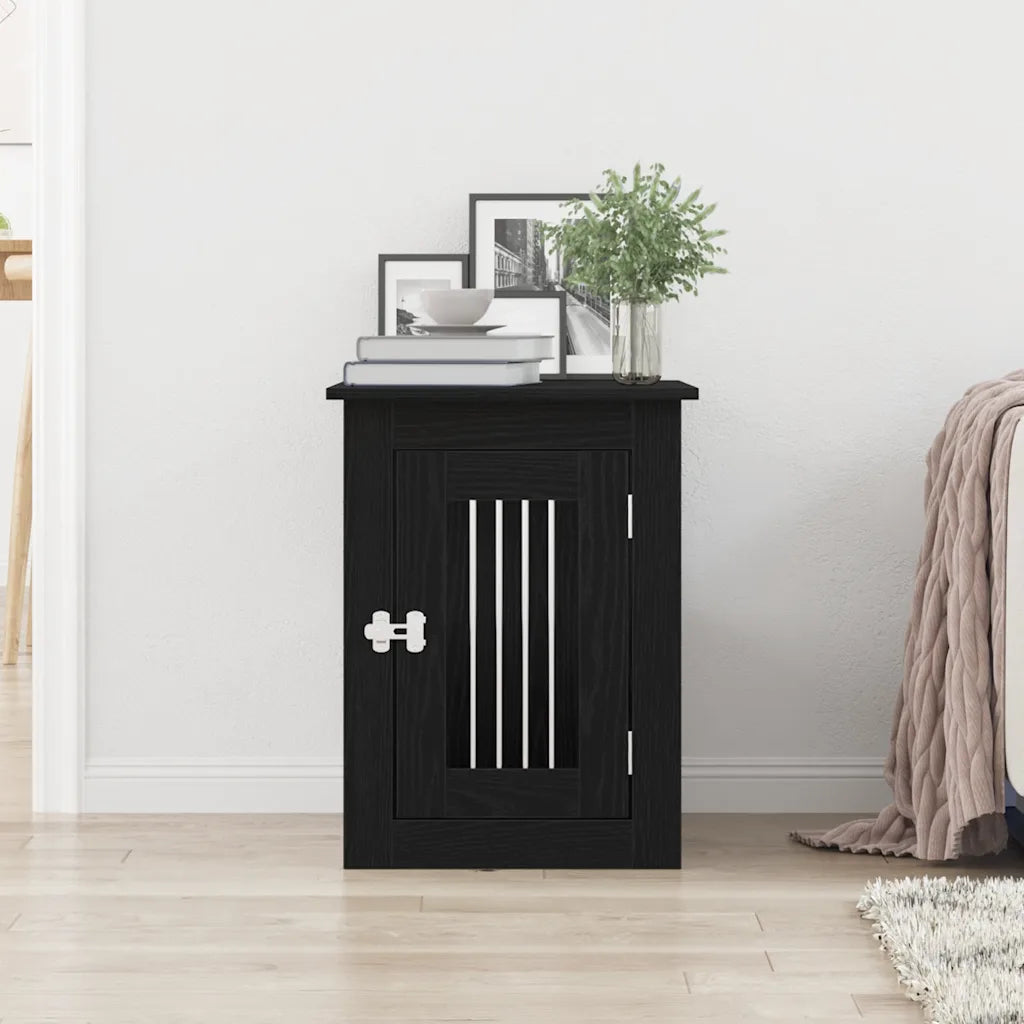 Gabbia per cani da arredamento 45x62x59 cm in legno multistrato