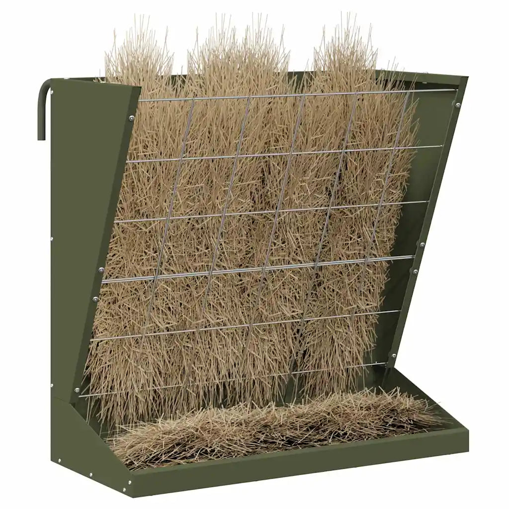 Mangiatoia per fieno 71 x 33 x 70 cm, capacità 5 kg