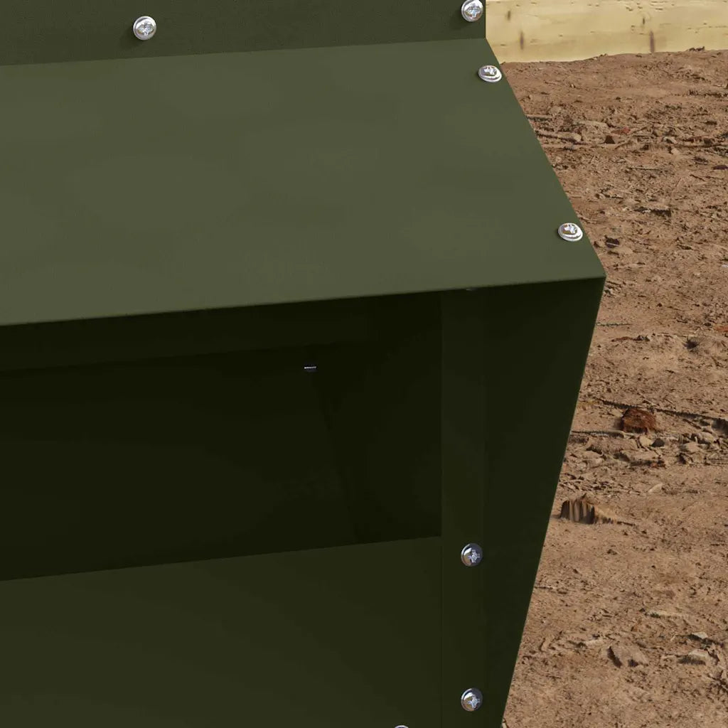 Feeder per pollo 35 x 20,5 x 43,5 cm acciaio zincato