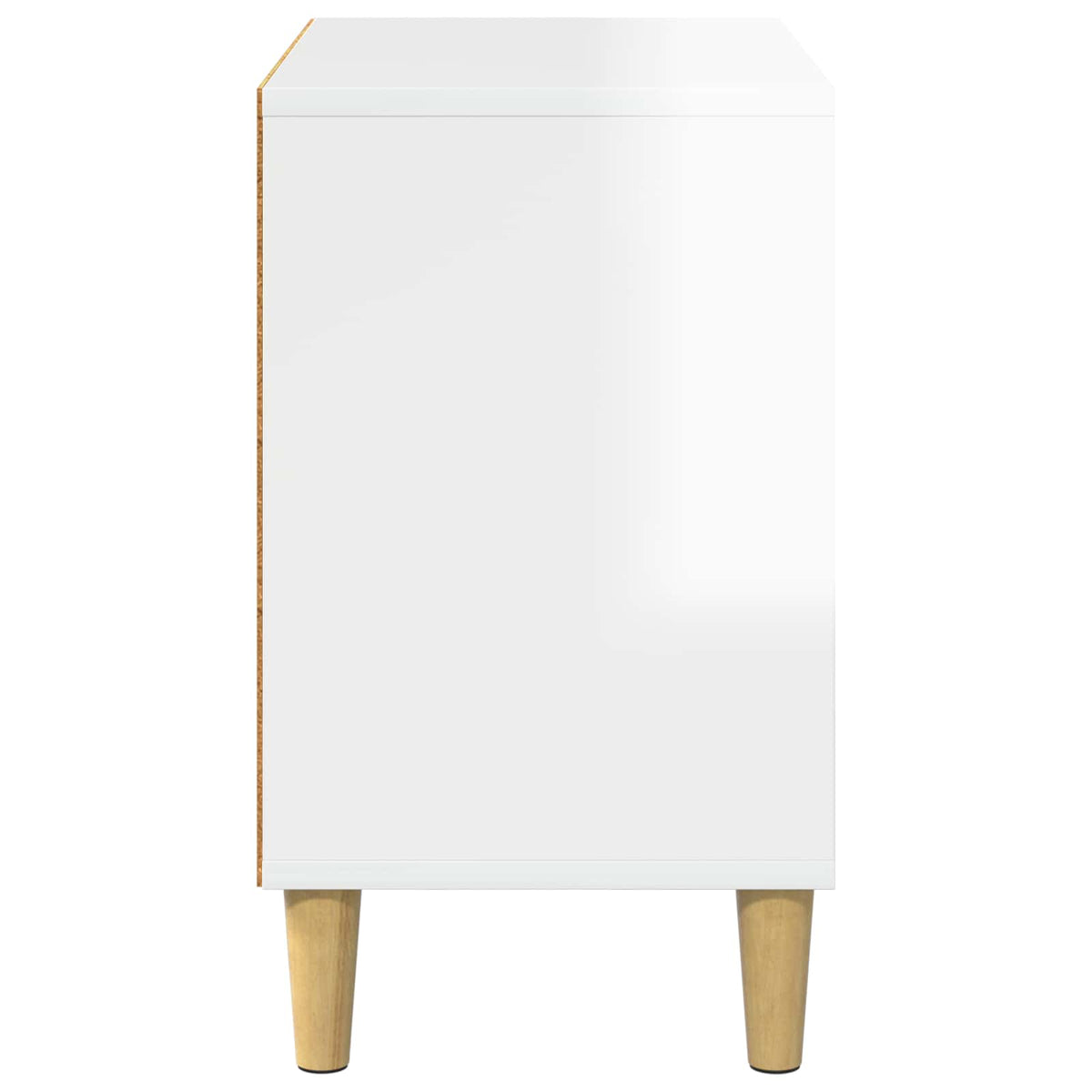 Casa per Gatti Bianco Lucido 51 x 30 x 52 cm