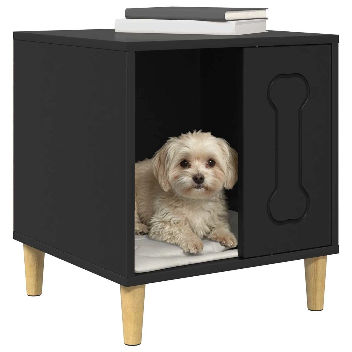 Cuccia per cani 44 x 42 x 49 cm in legno ingegnerizzato