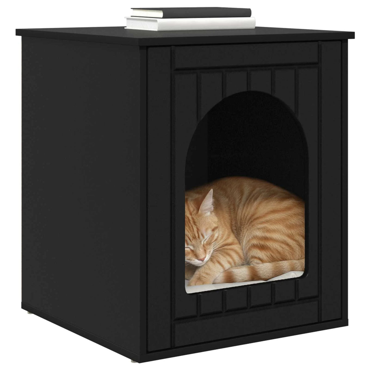 Casa per gatti 53 x 52 x 62 cm in legno ingegnerizzato