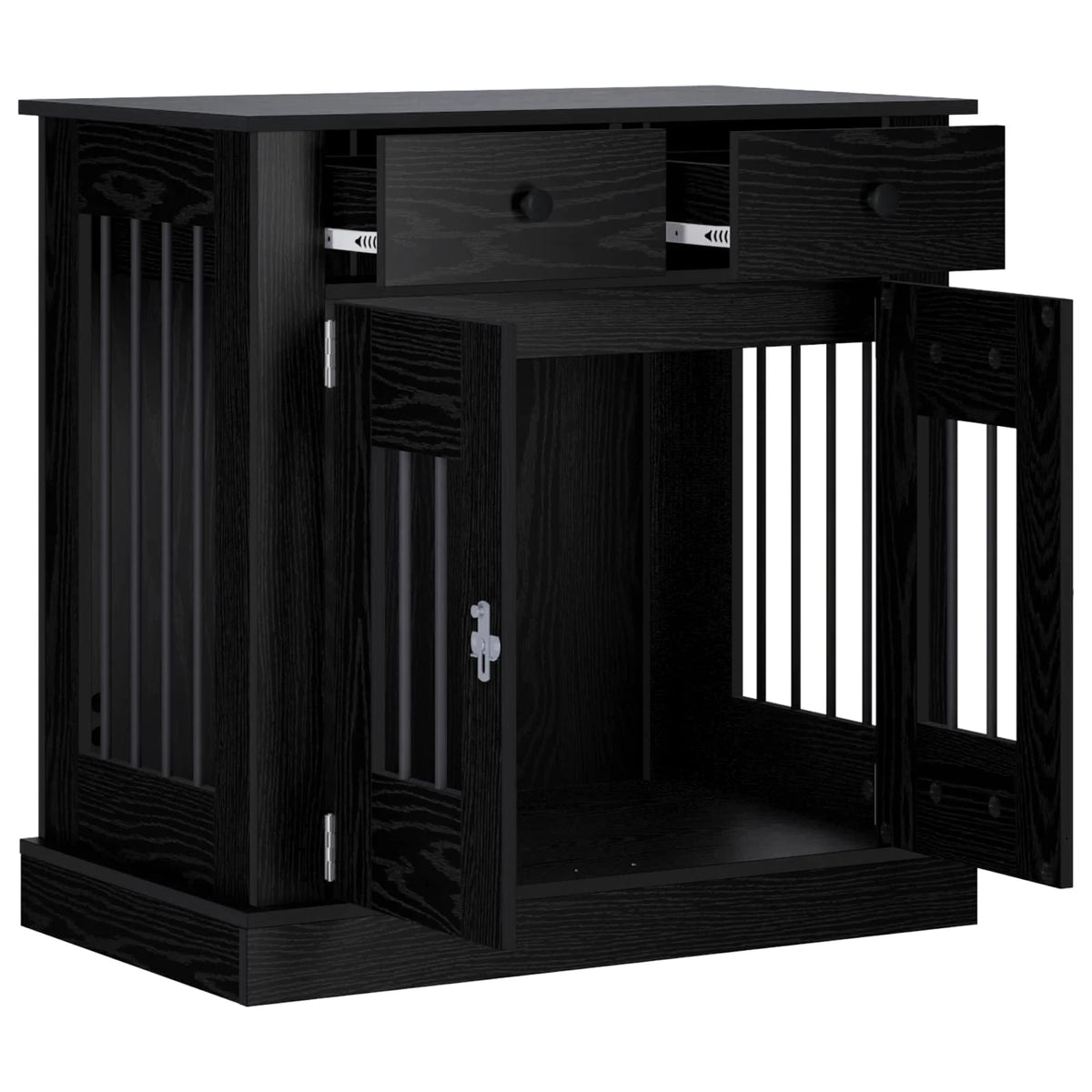 Mobile da cassa per cani 80 x 47,5 x 80 cm con cassetti