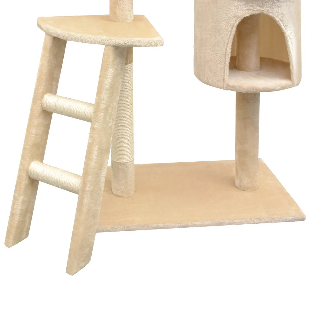 Albero per gatti con tiragraffi sisal 150 cm