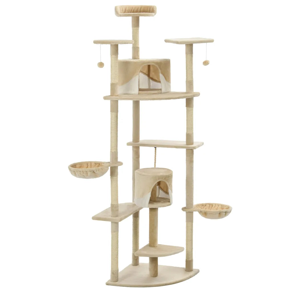 Albero per gatti e tiragraffi in sisal 203 cm