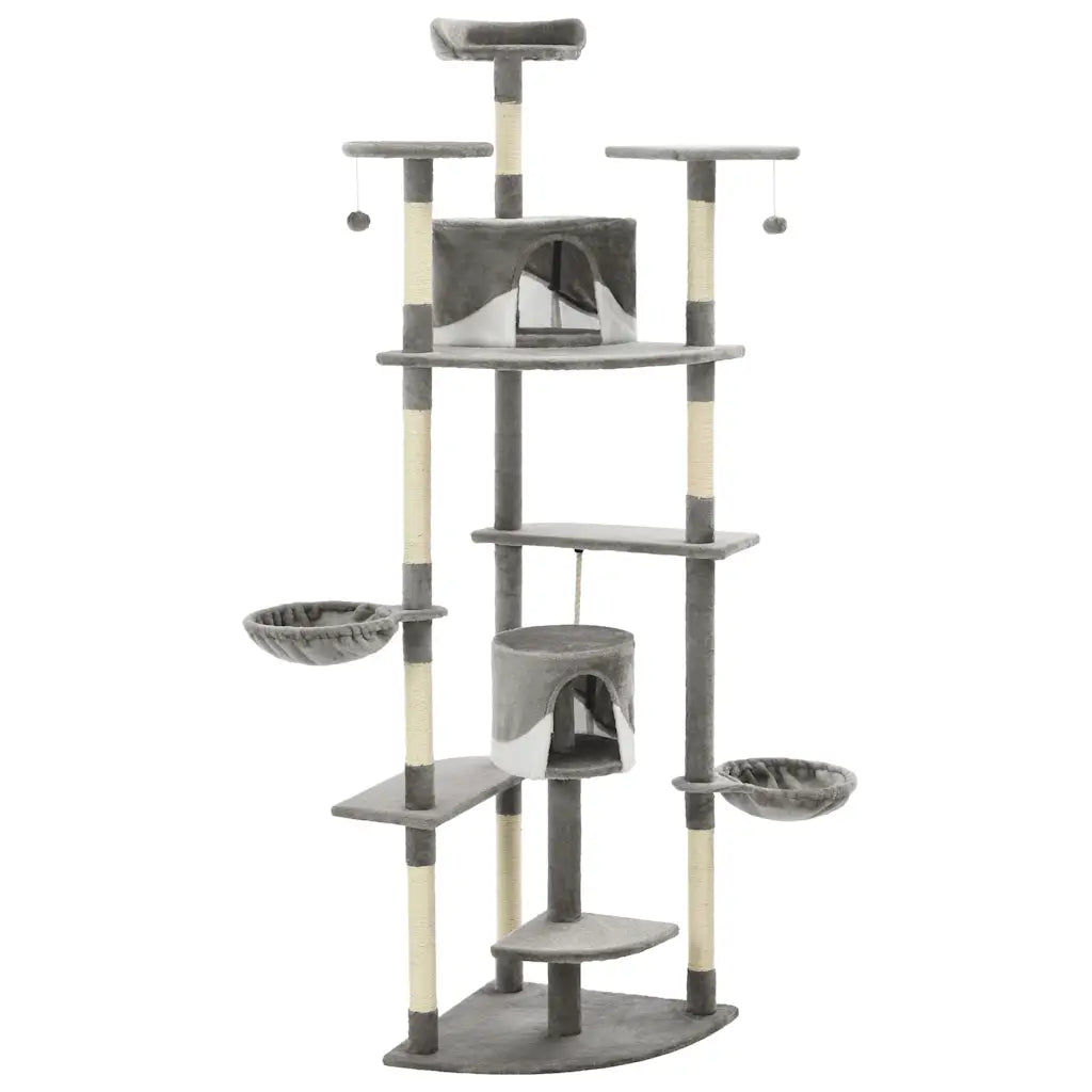 Albero per gatti e tiragraffi in sisal 203 cm