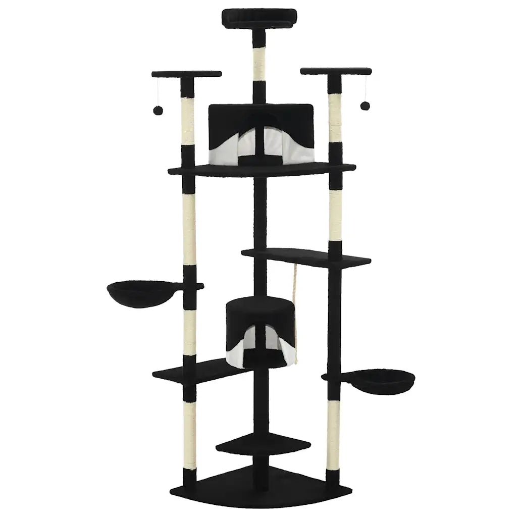 Albero per gatti e tiragraffi in sisal 203 cm