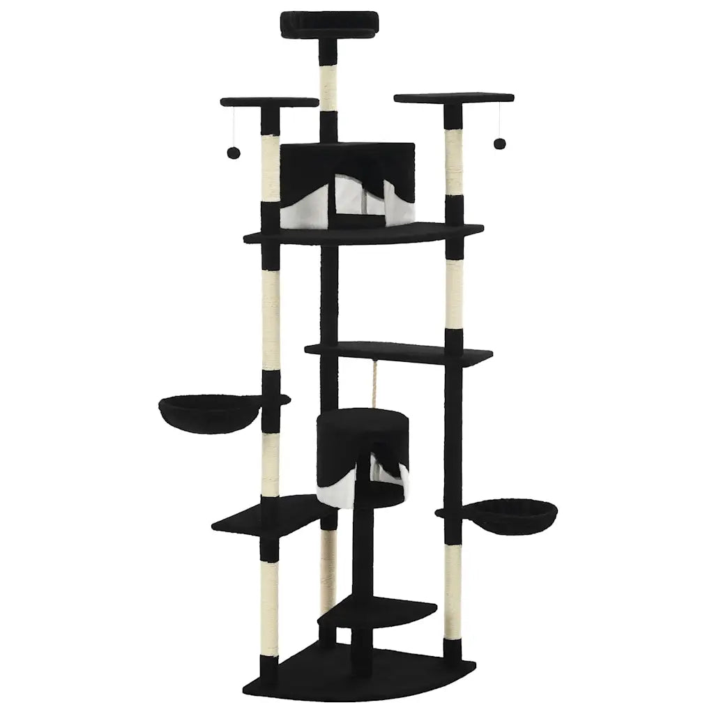 Albero per gatti e tiragraffi in sisal 203 cm