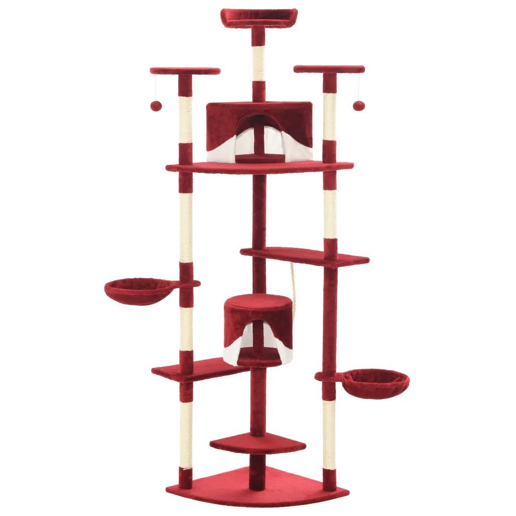 Albero per gatti e tiragraffi in sisal 203 cm