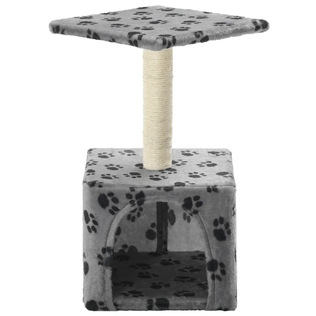 Albero per gatti con tiragraffi in sisal 55 cm