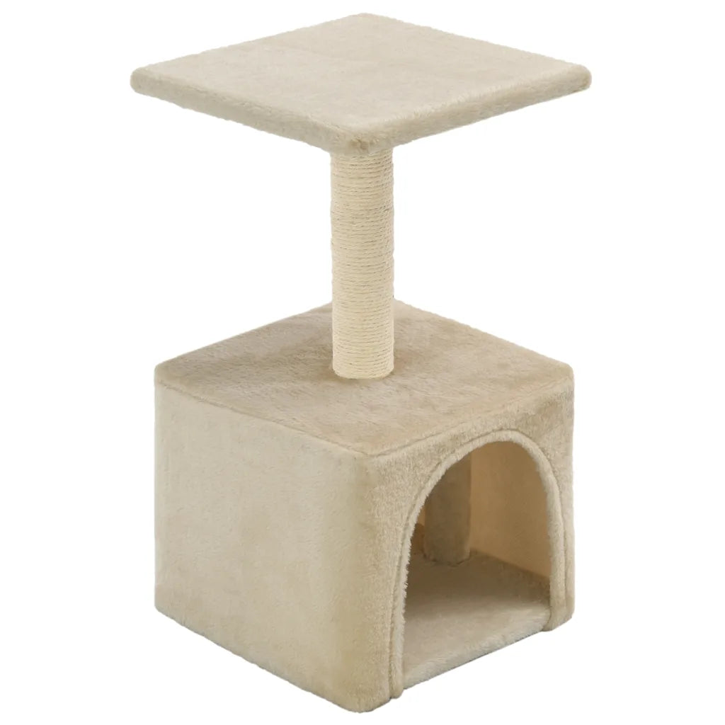 Albero per gatti con tiragraffi in sisal 55 cm
