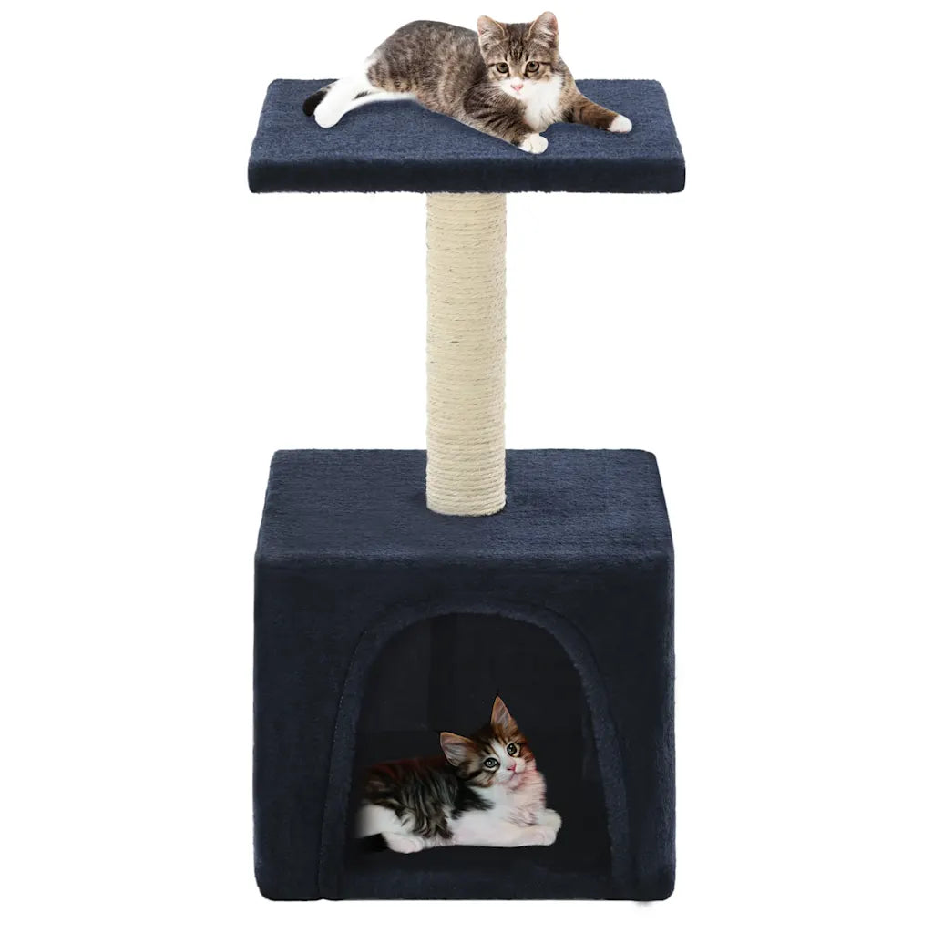 Albero per gatti con tiragraffi in sisal 55 cm