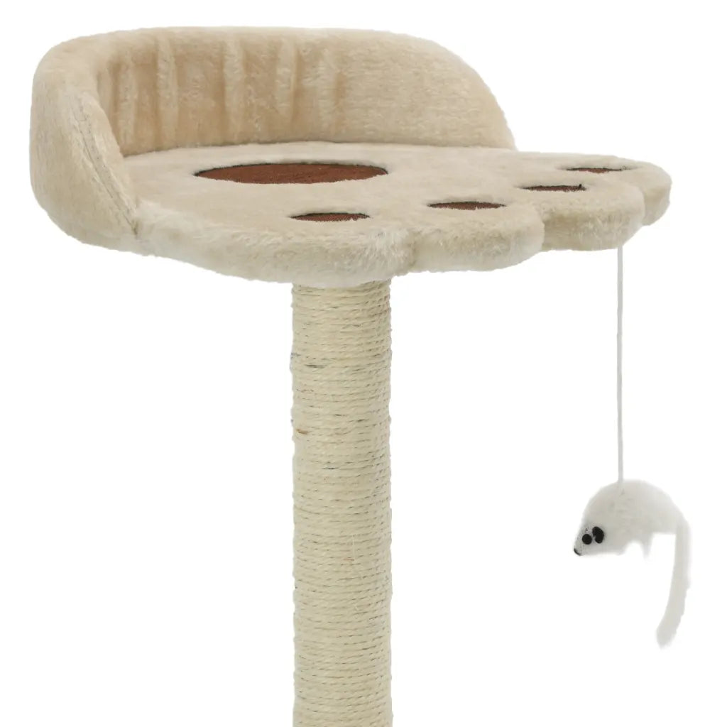 Albero per gatti con tiragraffi in sisal 40 cm