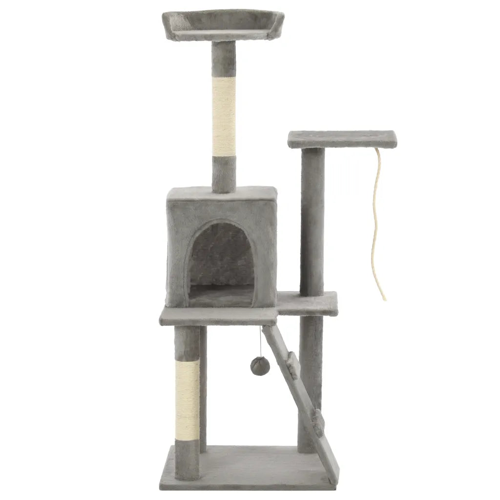 Albero per gatti con tiragraffi in sisal 120 cm