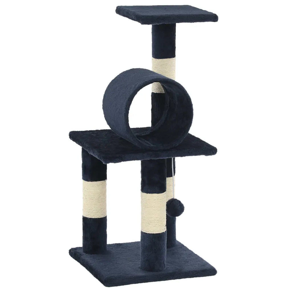 Albero per gatti con tiragraffi in sisal 65 cm