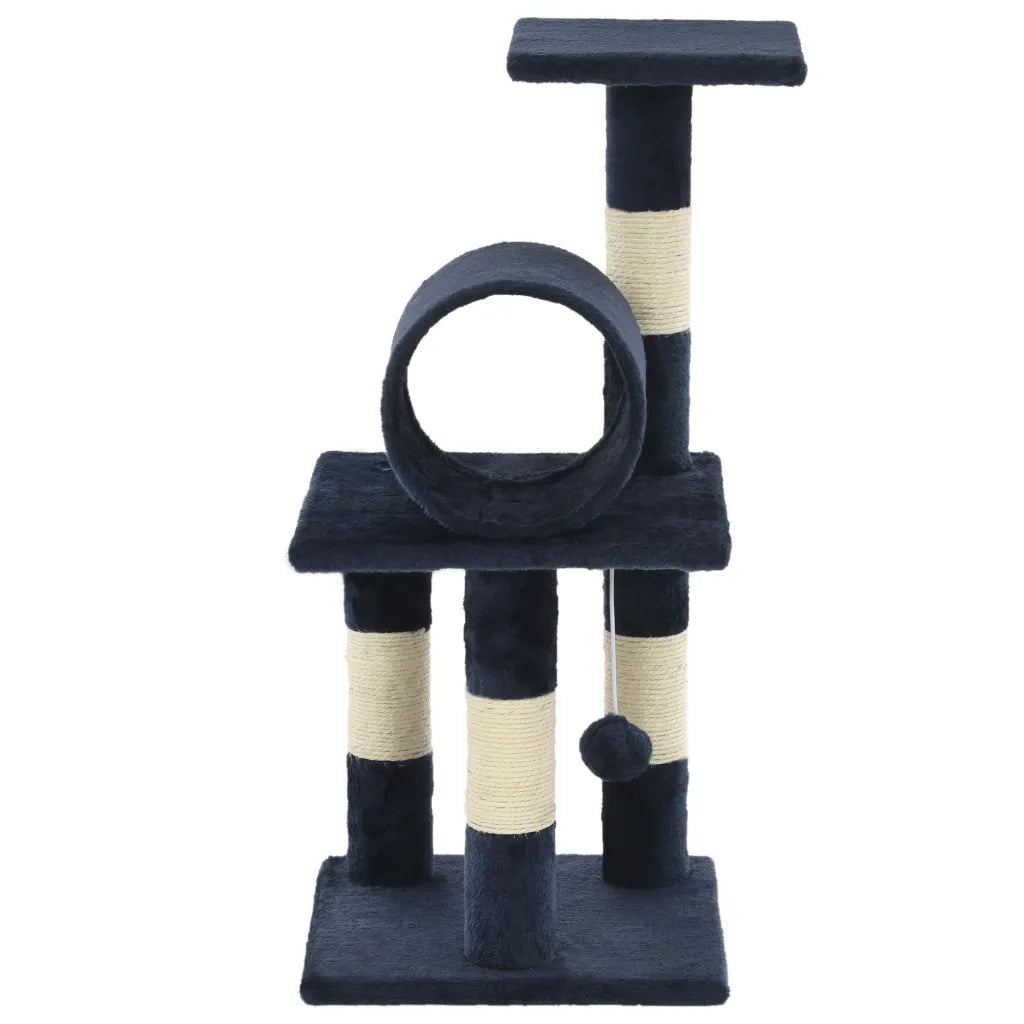 Albero per gatti con tiragraffi in sisal 65 cm