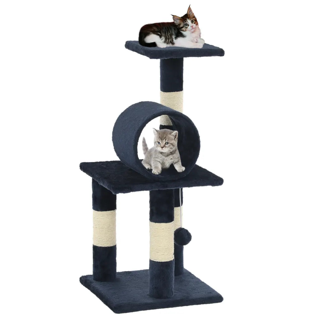 Albero per gatti con tiragraffi in sisal 65 cm