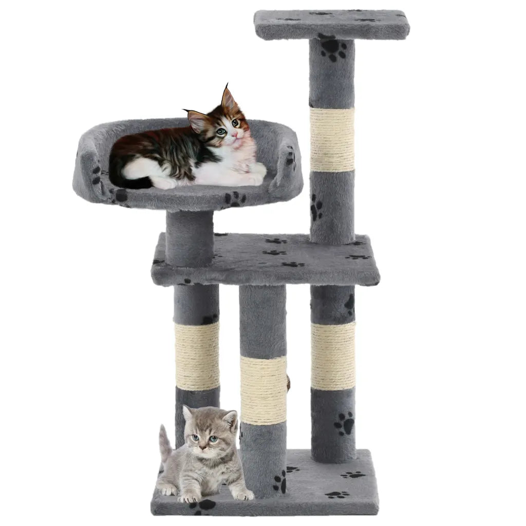 Albero per gatti con tiragraffi in sisal 65 cm