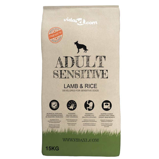 Cibo Secco Cani Premium Adult Sensitive Lamb & Rice (2 x 15 kg)