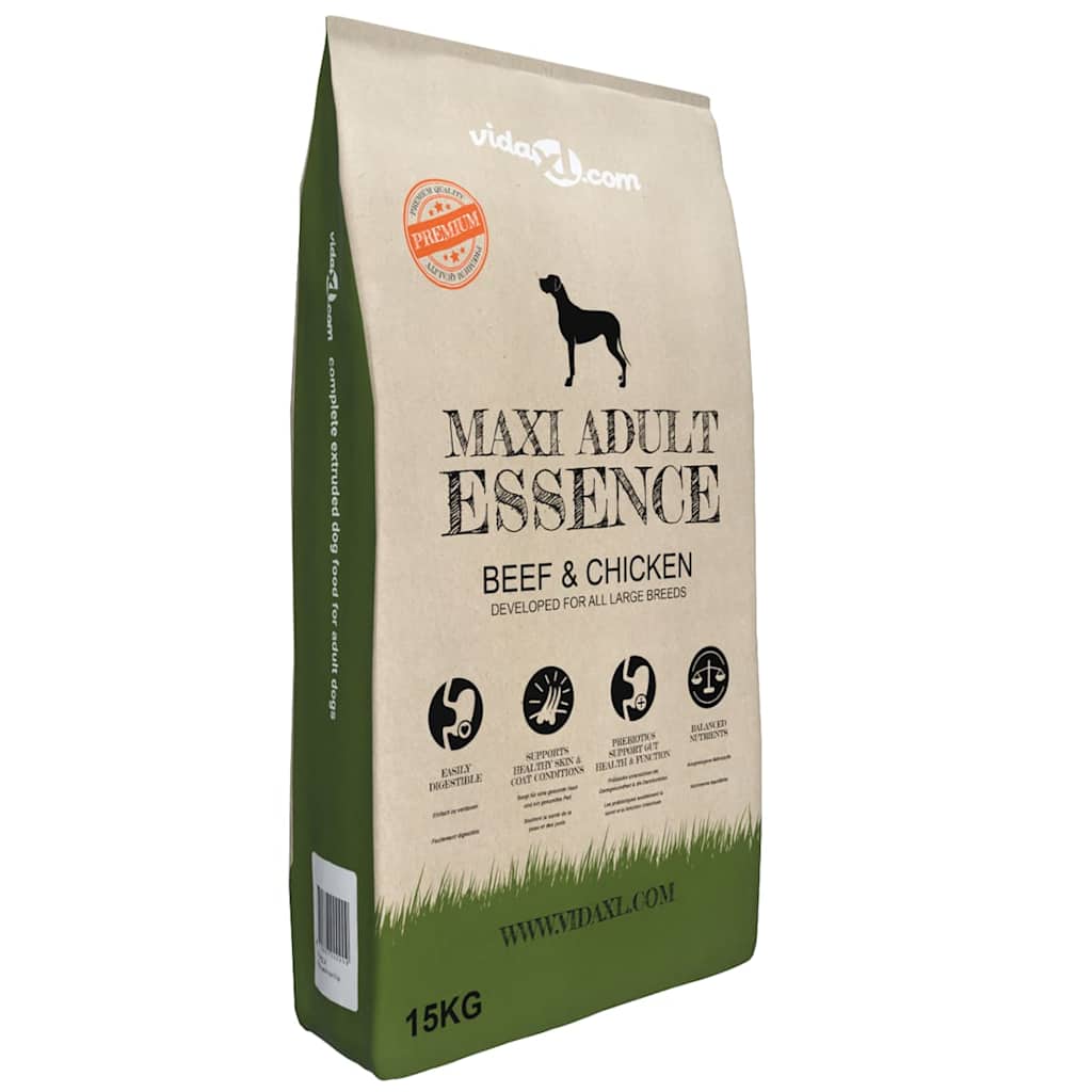Cibo Premium Cani Maxi Adult Essence Beef & Chicken (2 x 15 kg)