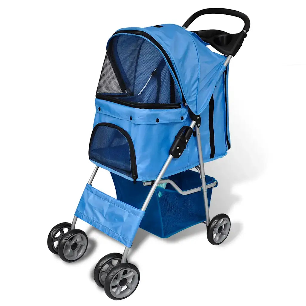 Passeggino per cani 37x80x99 cm fino a 15 kg