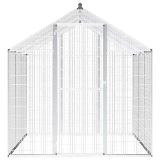 Voliera da Giardino in Alluminio 183x178x194 cm