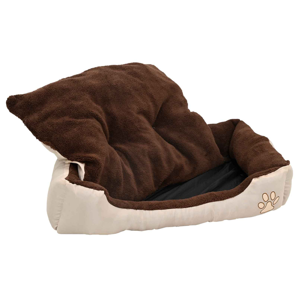 Letto Caldo per Cani con Cuscino Imbottito XL
