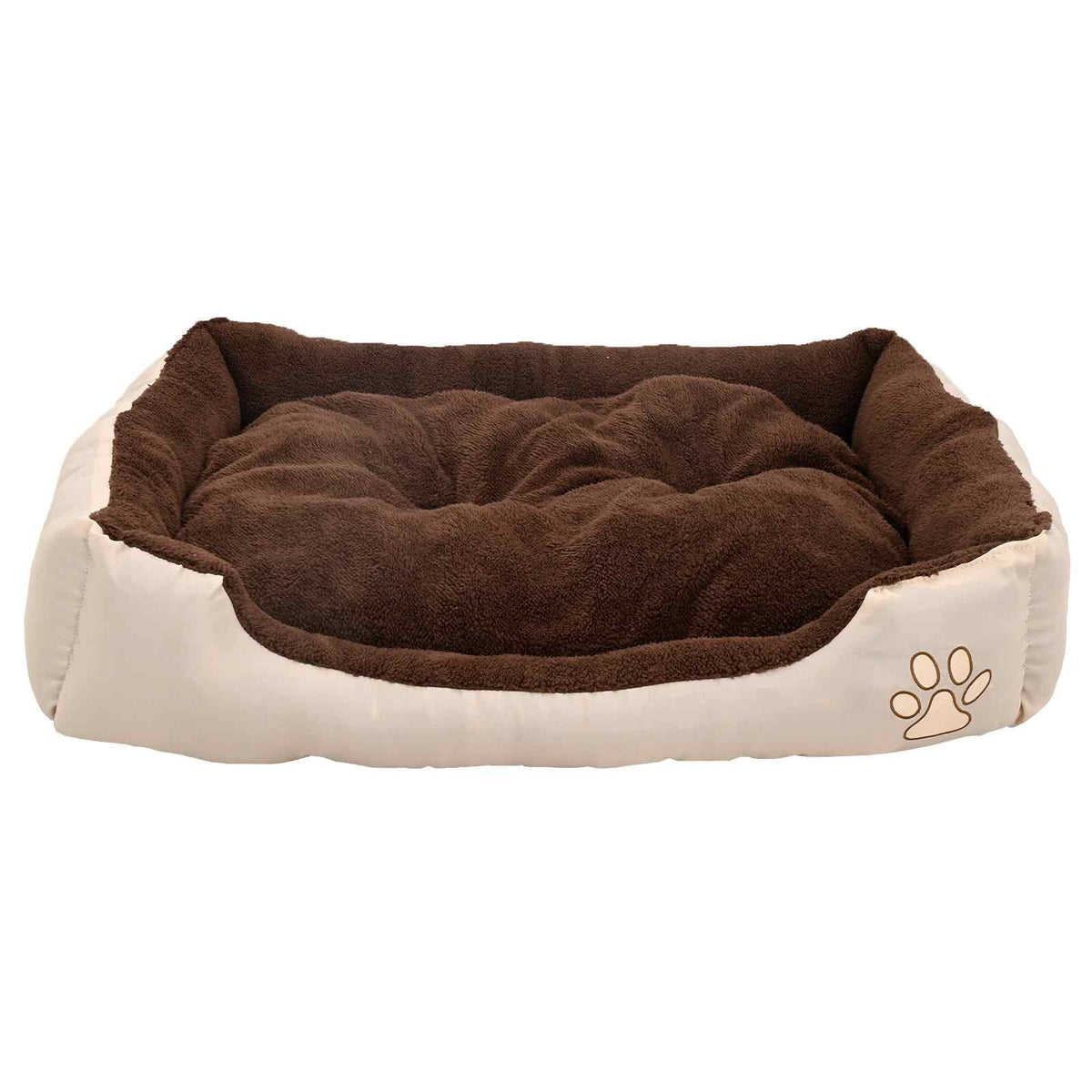Letto per cani Beige e Marrone XXL