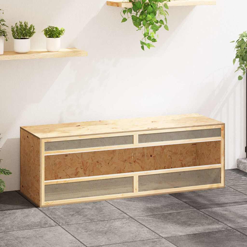 Terrario in Legno Multistrato 144x46x48 cm