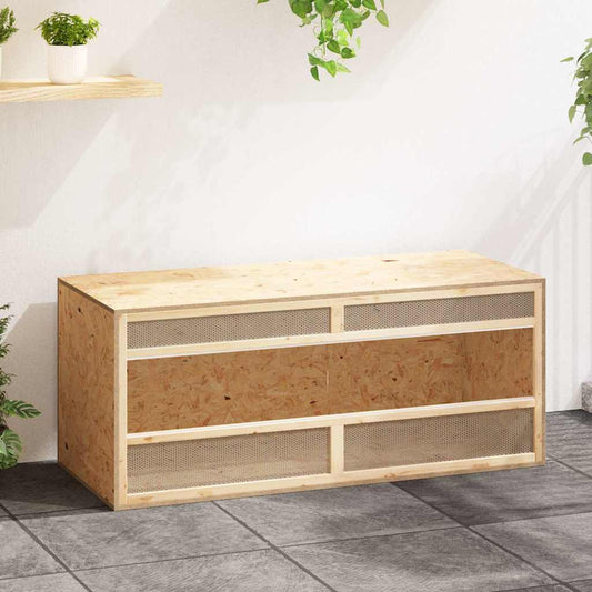 Terrario in Legno Multistrato 120x50x50 cm