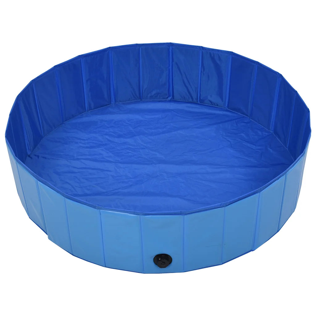 Piscina per cani pieghevole 120x30 cm in PVC