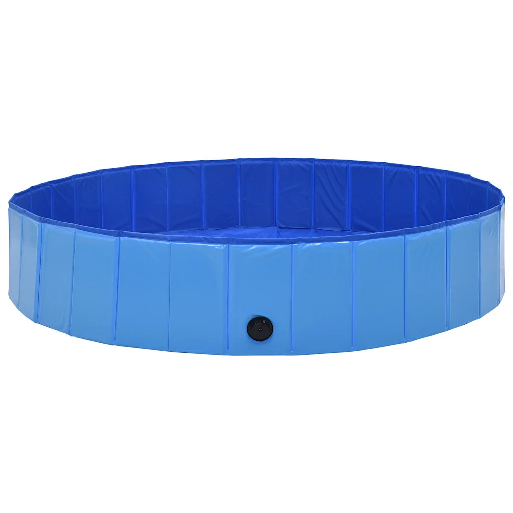 Piscina per cani pieghevole 160x30 cm in PVC