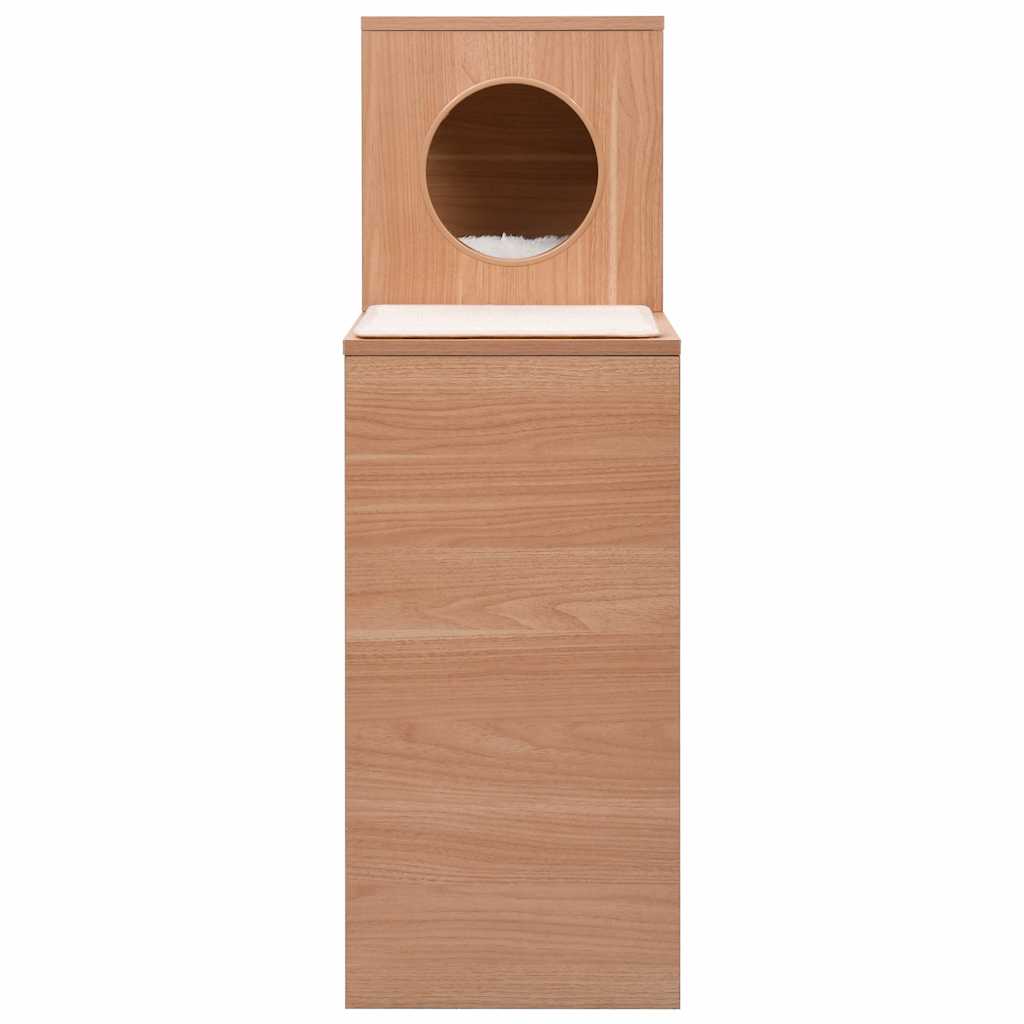 Cuccia per Gatti con Tappeto Tiragraffi in Sisal 100 cm