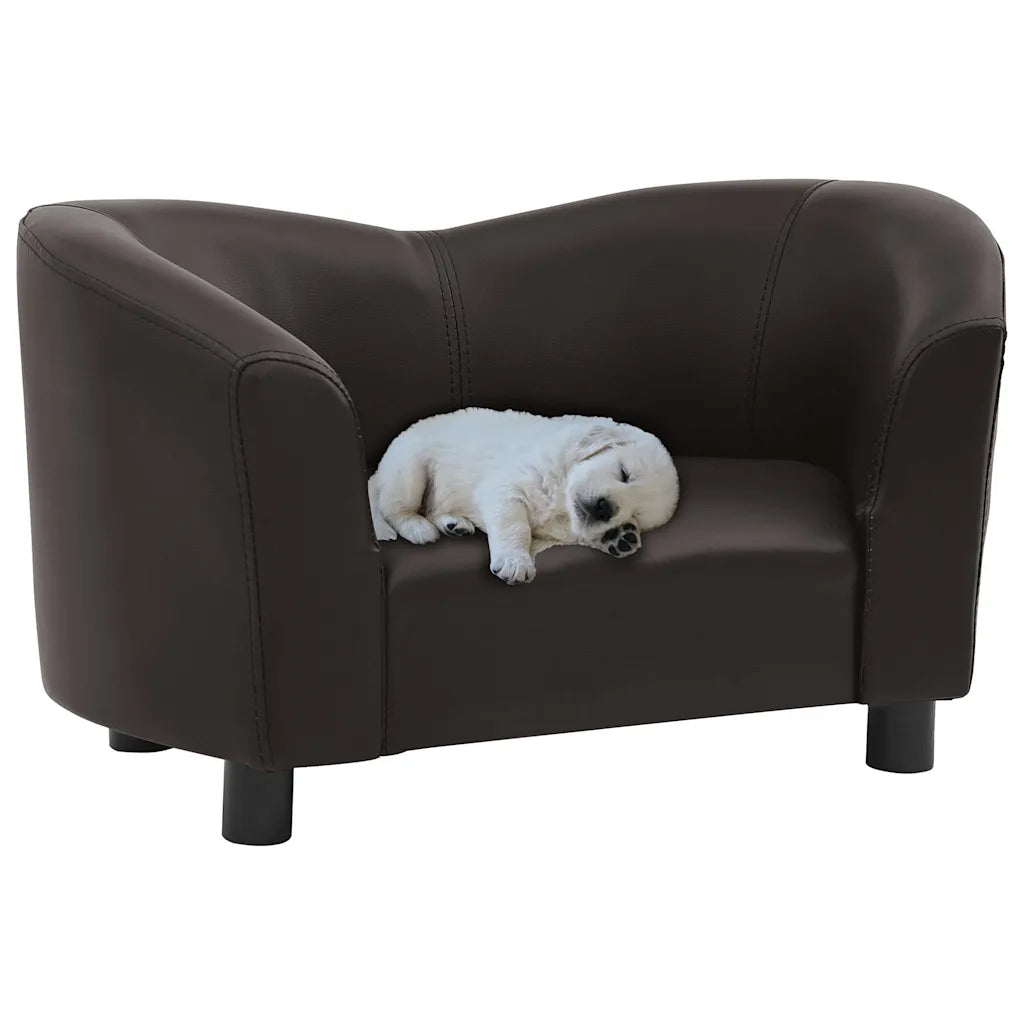 Divano per cani 67x41x39 cm in similpelle