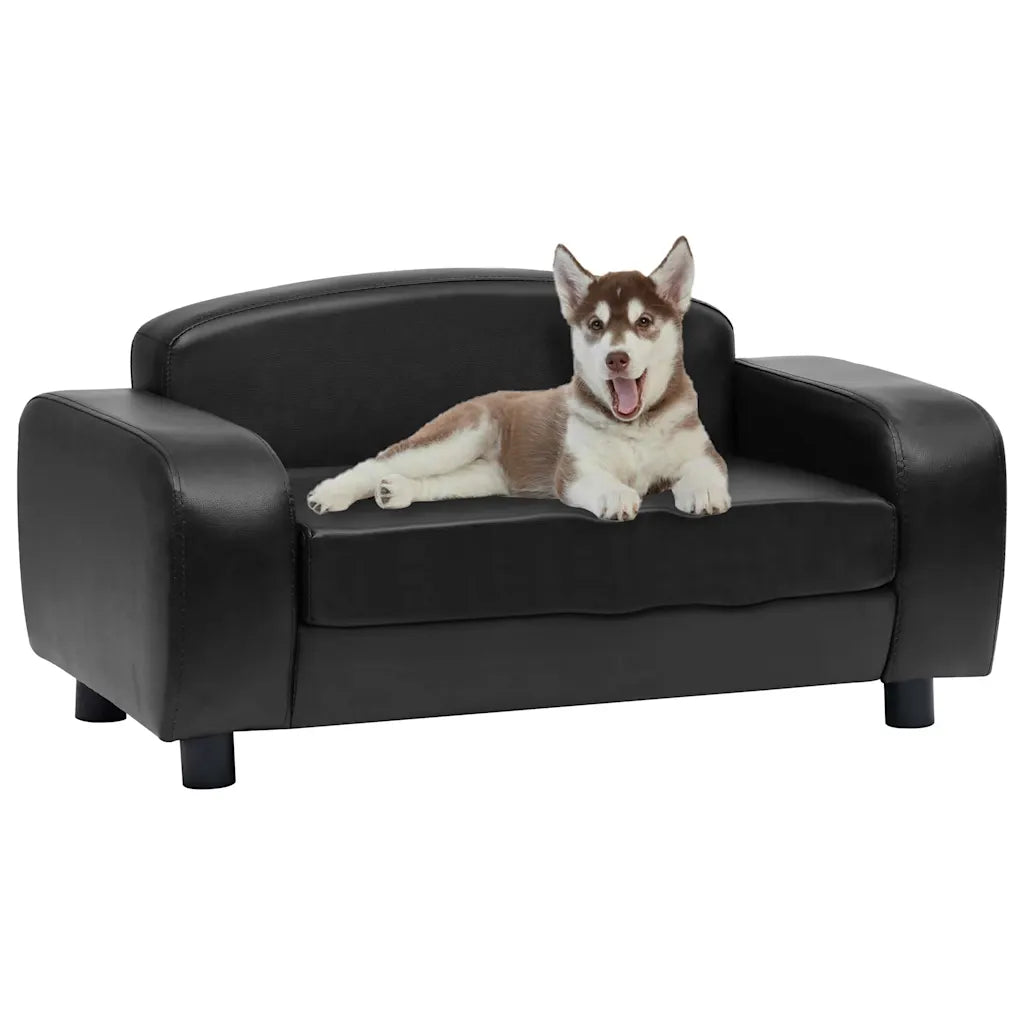 Divano per cani 80x50x40 cm in similpelle
