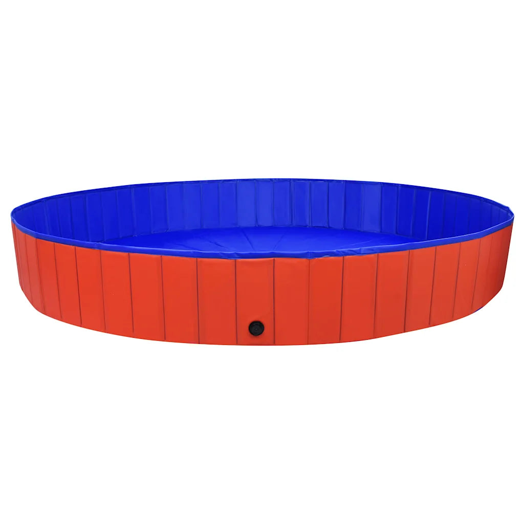 Piscina per cani pieghevole 300x40 cm in PVC