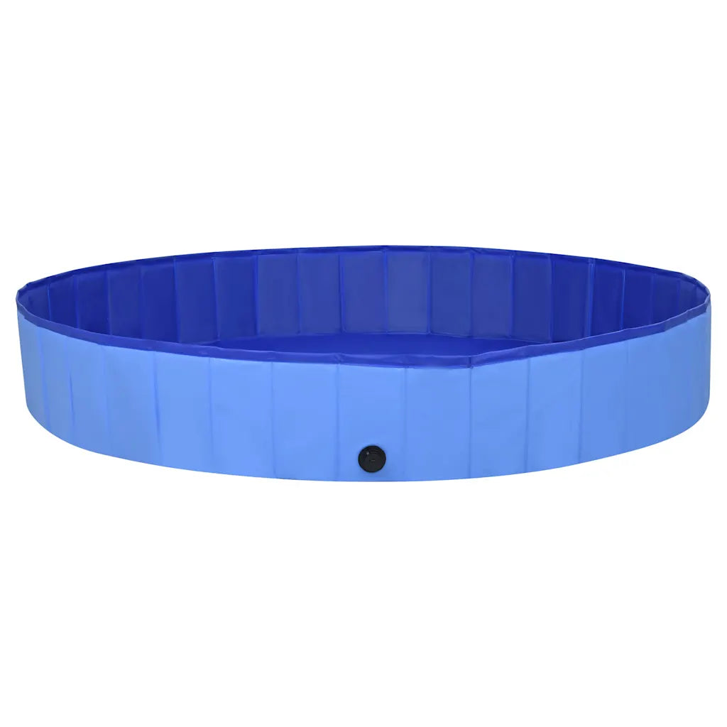 Piscina per cani pieghevole 200x30 cm in PVC