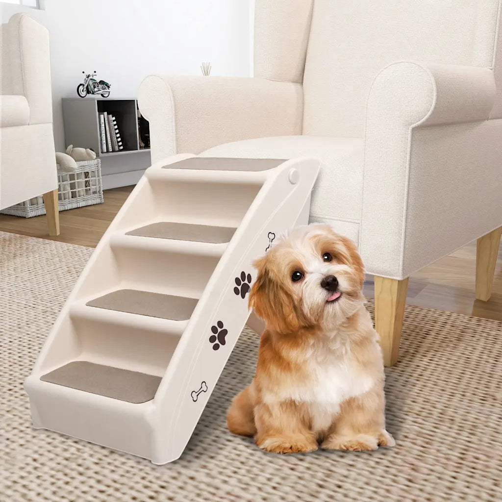 Scala pieghevole per cani 62x40x49,5 cm