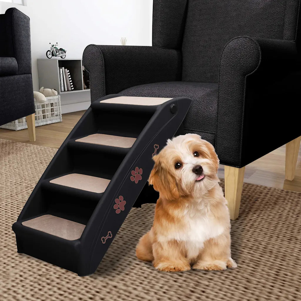 Scala pieghevole per cani 62x40x49,5 cm