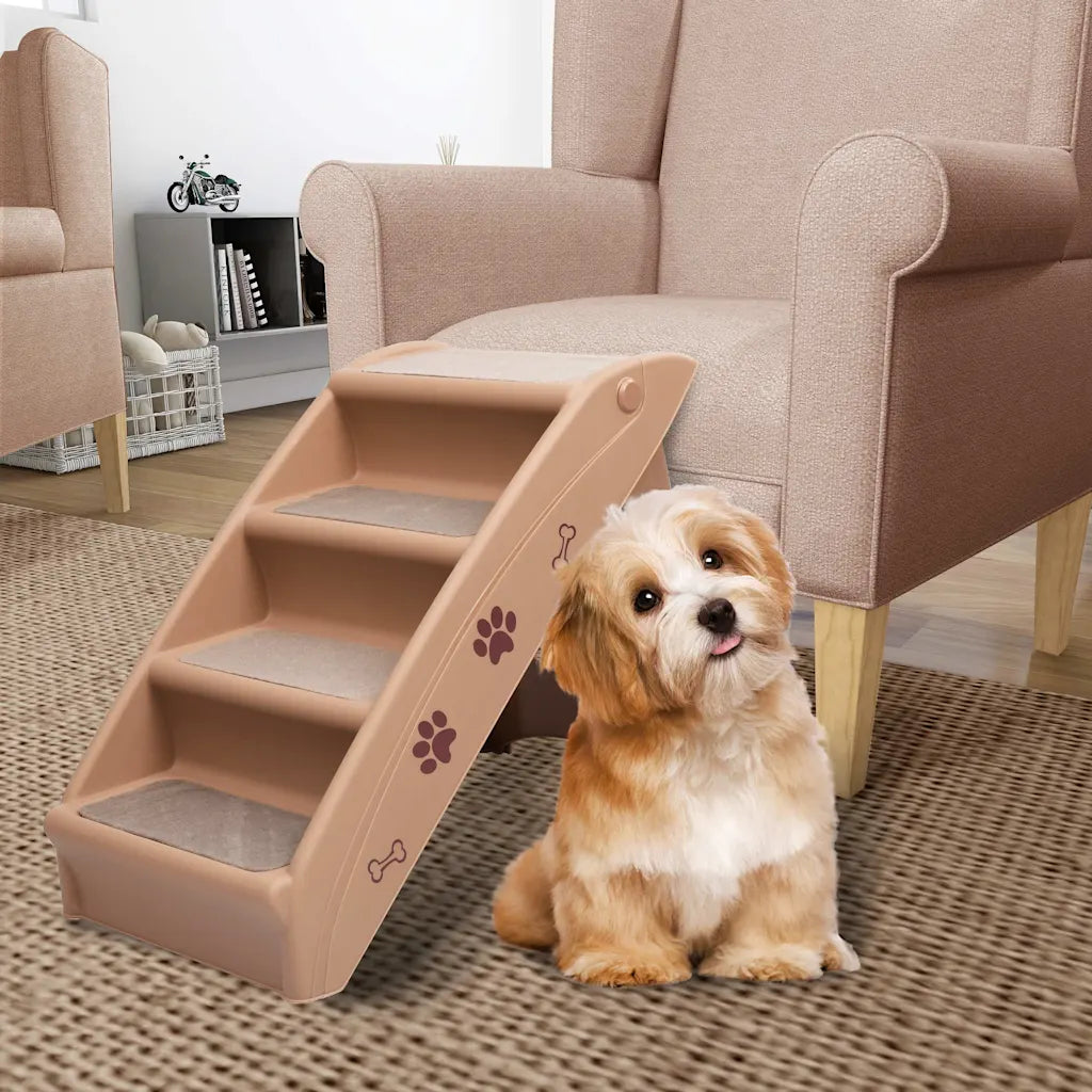 Scala pieghevole per cani 62x40x49,5 cm