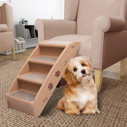 Scala pieghevole per cani 62x40x49,5 cm