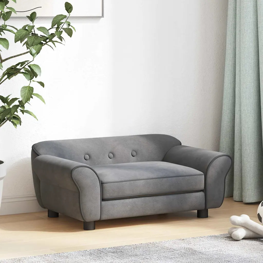 Divano per cani 72x45x30 cm in peluche