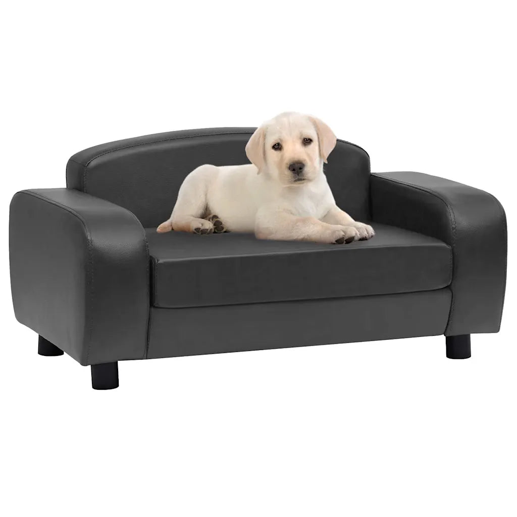Divano per cani 80x50x40 cm in similpelle